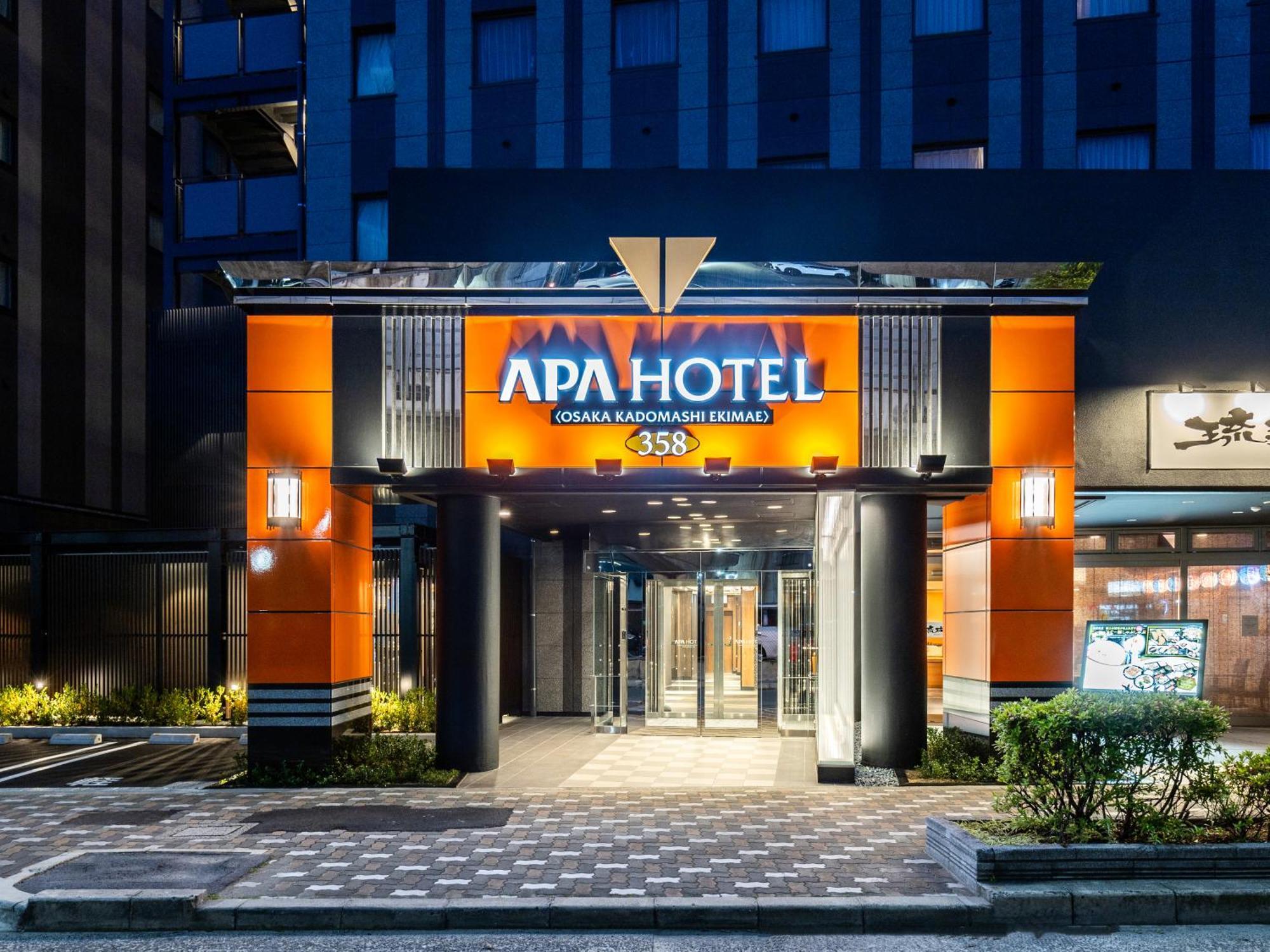 Apa Hotel Osaka Kadomashi Ekimae Eksteriør bilde